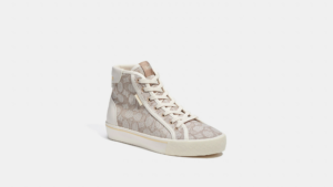 Giay Coach Citysole High Top Platform Sneaker 'Stone' C9059