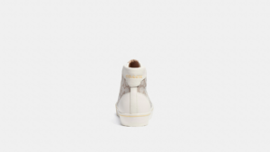 Giay Coach Citysole High Top Platform Sneaker 'Stone' C9059