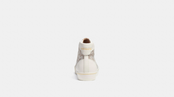 Giay Coach Citysole High Top Platform Sneaker 'Stone' C9059