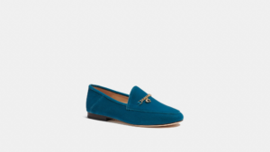 Giay Coach Hanna Loafer 'Deep Turquoise' CC635-MVT