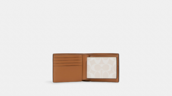 Vi Coach 3 In 1 Wallet In Signature Canvas 'Silver' CH085-SVCAH