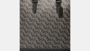 Tui Coach Graham Structured Coach Monogram Print 'Amazon Green' CE749-QBRFT