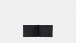 Vi Coach Slim Money Clip Billfold Plaid 'Midnight Navy' CH089-QBNI9