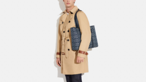 Tui Coach Hudson Double Handle Tote 'Denim' CH827-B4-FDE