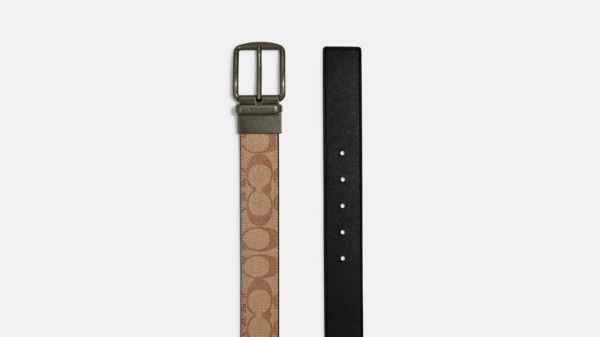 That Lung Coach Plaque Harness Buckle Reversible 'Tan' F22540-QBTN2