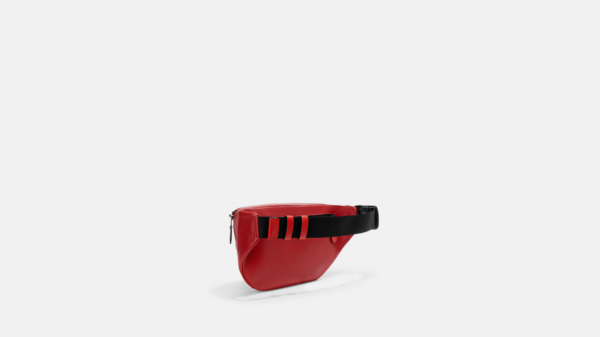 Tui Coach Track Belt Bag In Colorblock Signature Canvas 'Red' CE870-QBV1U