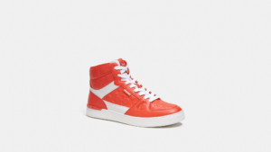 Giay Coach Clip Court High Top Signature 'Red' CI081-BWU