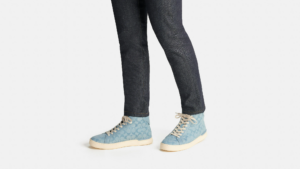 Giay Coach Clip High Top Signature Chambray 'Cornflower' CH088-CFL