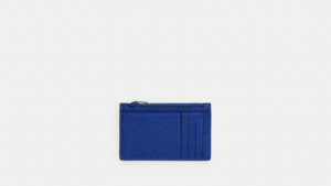 Vi Coach Zip Card Case 'Blue' C4280-QBPDU