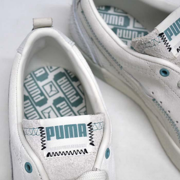Giày Puma Suede Vintage Beautiful Flow 'White Grey' 386340-01 - Ảnh 4
