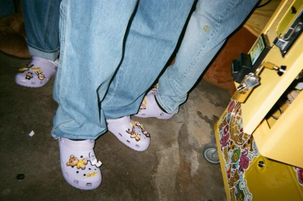 Dép Justin Bieber x Classic Clog 'Drew House Lavander 207378-530 - Ảnh 5