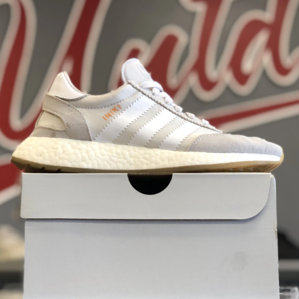 Giày Adidas Iniki Runner Grey One Gum BY9093 - Ảnh 3