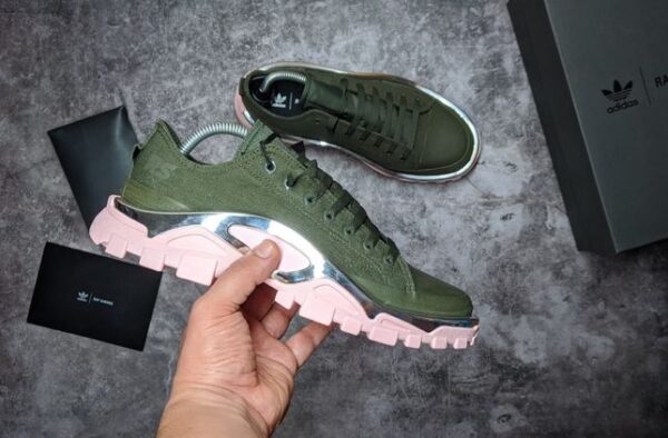 Giày Adidas Raf Simons x Detroit Runner 'Olive' F34244 - Ảnh 3