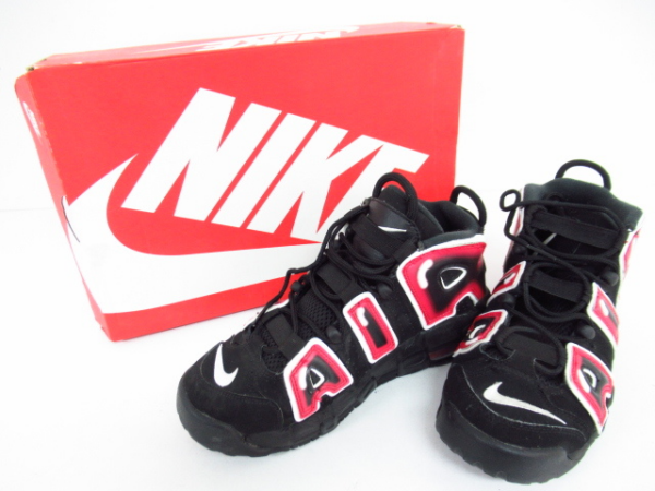 Giày Nike Air More Uptempo 96 BG 'Laser Crimson' 415082-010 - Ảnh 4