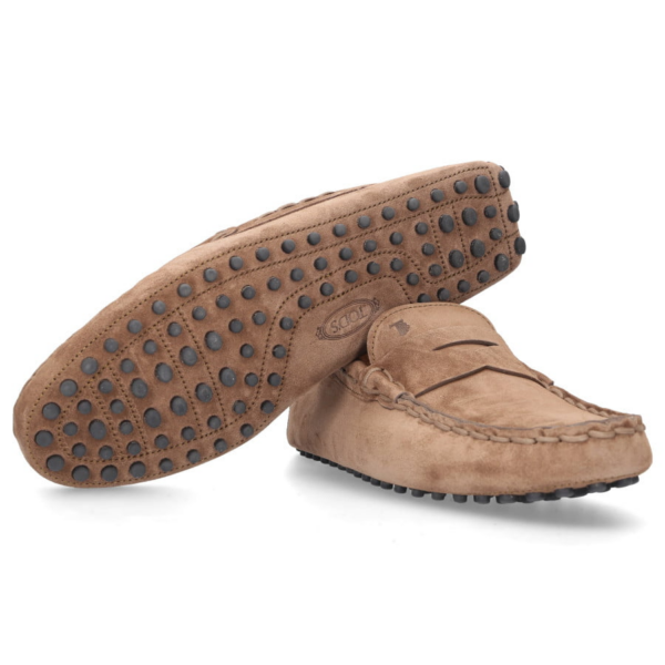 Giày Tod's Men's Brown Suede Loafers XXM64C0EG80RE0S818 - Ảnh 3
