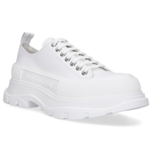 Alternative view of Giày Alexander McQueen Wmns Oversized Sneaker White 627225 WHZ62 9071