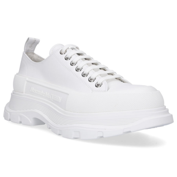 Giày Alexander McQueen Wmns Oversized Sneaker White 627225 WHZ62 9071 - Ảnh 2