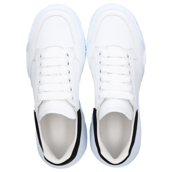 Giày Alexander McQueen Court 'White Black' 633915-WHZ96-9061 - Ảnh 5