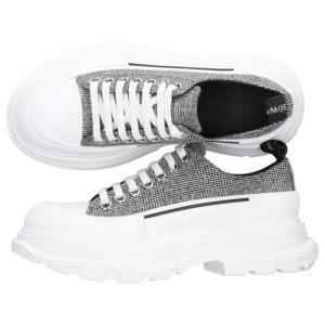 Alternative view of Giày Alexander McQueen Low Wool Tread Slick 650809-W4PE1-1071