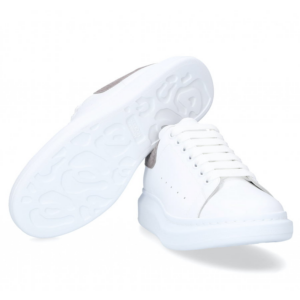 Alternative view of Giày Alexander McQueen Oversized Sneaker 'Lead Crocodile' 625162-WHZ4K-9597