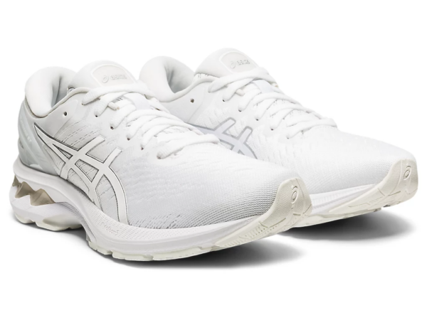 Giày Asics Wmns Gel Kayano 27 'Triple White' 1012A649 101 - Ảnh 6