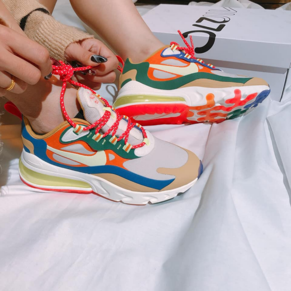 Giày Nike Wmns Air Max 270 React 'Multicolor' CQ4805-071 - Ảnh 3