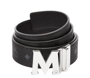 Thắt Lưng MCM Claus M Reversible Belt Visetos Black MXBAAVI01BK001