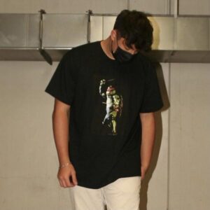 Alternative view of Áo Supreme Raphael Black Tee
