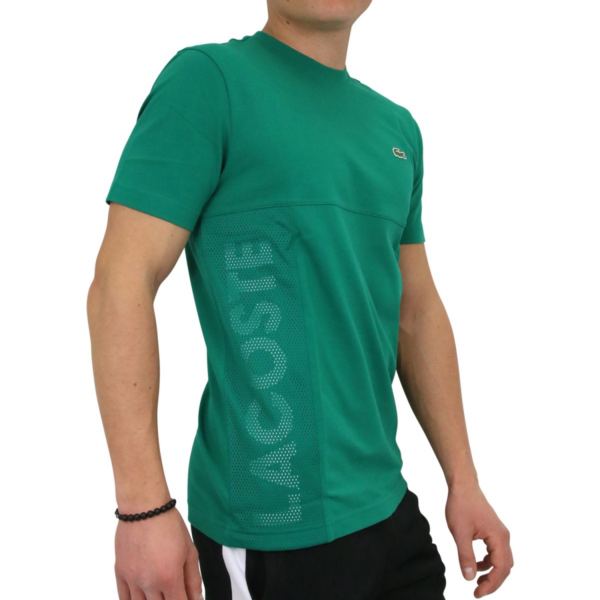 Áo Lacoste Sport Tennis T-Shirt Green TH3490-9VQ - Ảnh 3