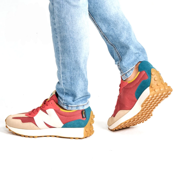 Giày New Balance 327 'Bordeaux Teal' MS327WT1 - Ảnh 3