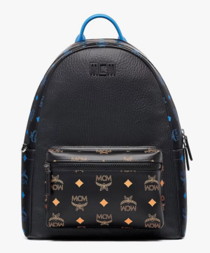 Túi MCM Stark Backpack in Color Splash Logo Leather MMKBASX04BK001