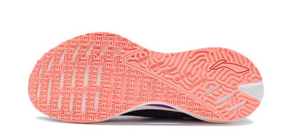 Giày Li Ning Shadow Essential 'Black Fluorescent Orange' ARHR125-7 - Ảnh 5