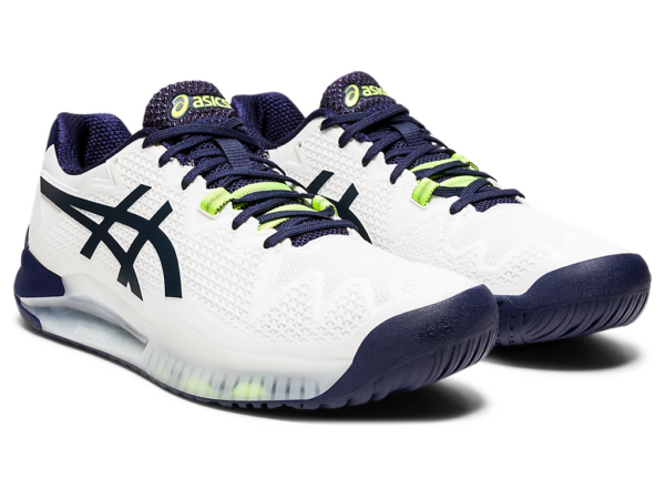 Giày Tennis Asics Gel Resolution 8 'White Peacoat' 1041A079-102 - Ảnh 4