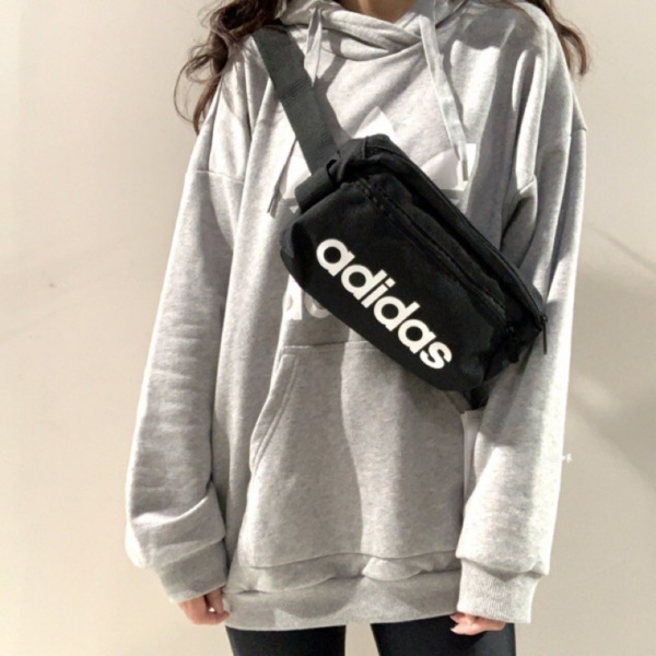 Túi Adidas Linear Core Waist Bag Black DT4827 - Ảnh 5