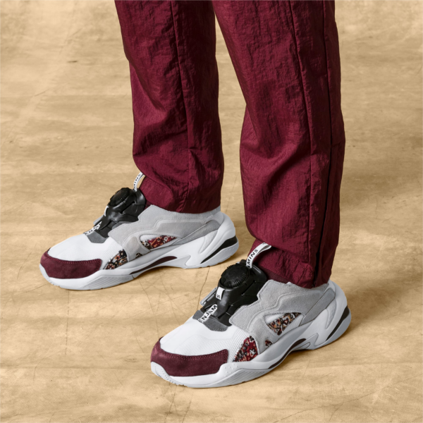 Giày Puma Les Benjamins x Thunder Disc 'White Glacier Grey' 369527-01 - Ảnh 2