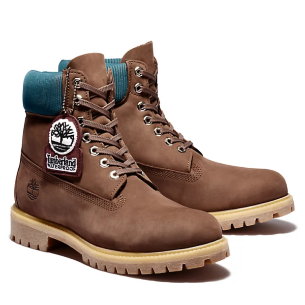 Giày Timberland Premium 6 Inch Boot in Dark Brown A2NAC931 - Ảnh 3