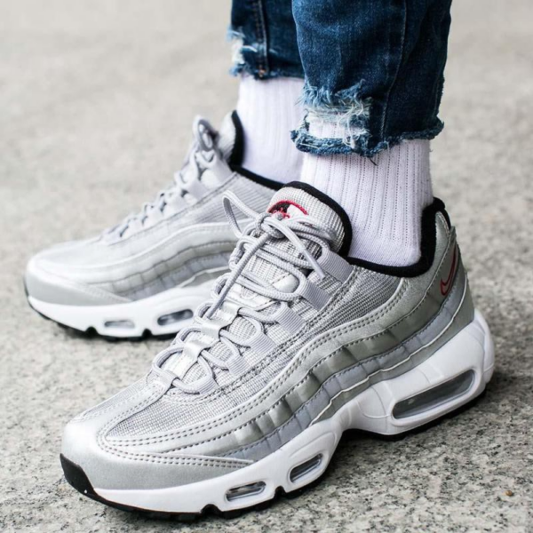 Giày Nike Air Max 95 QS 'Silver Bullet' 918359-001 - Ảnh 2
