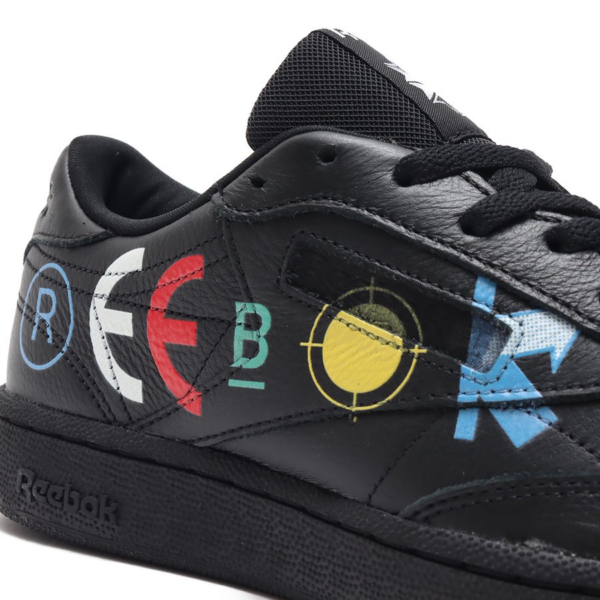 Giày Reebok BlackEyePatch x Club C 85 'Black' FY3074 - Ảnh 7