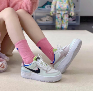 Alternative view of Giày Nike Air Force 1 Shadow SE 'Pixel Swoosh Barely Green' CV8480-300