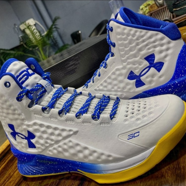 Giày Under Armour Curry 1 'Dub Nation' 2021 3024397-100 - Ảnh 4
