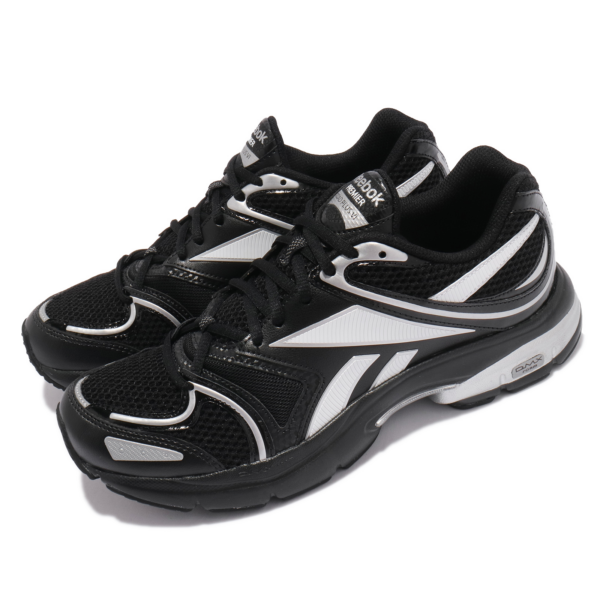 GIày Reebok Premier Road Plus 6 'Black Silver Metallic' G58598 - Ảnh 2