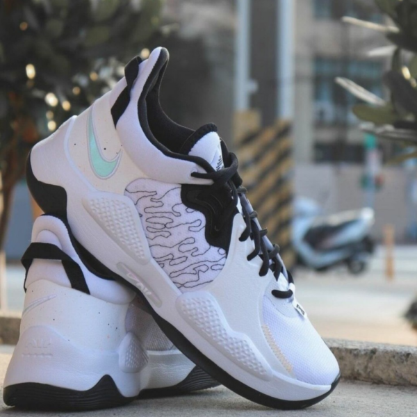 Giày Nike PG 5 'White Black' CW3143-100 - Ảnh 7