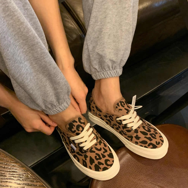 Giày Vans Authentic 44 DX 'OG Leopard' VN0A38ENVL0 - Ảnh 2