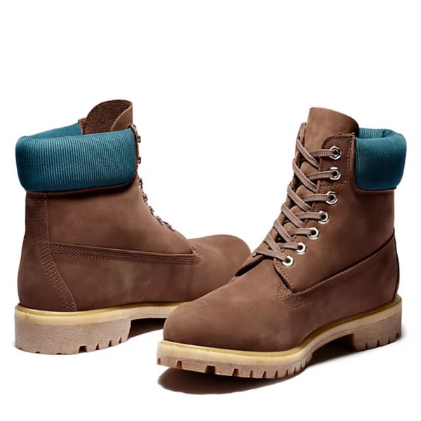 Giày Timberland Premium 6 Inch Boot in Dark Brown A2NAC931 - Ảnh 2
