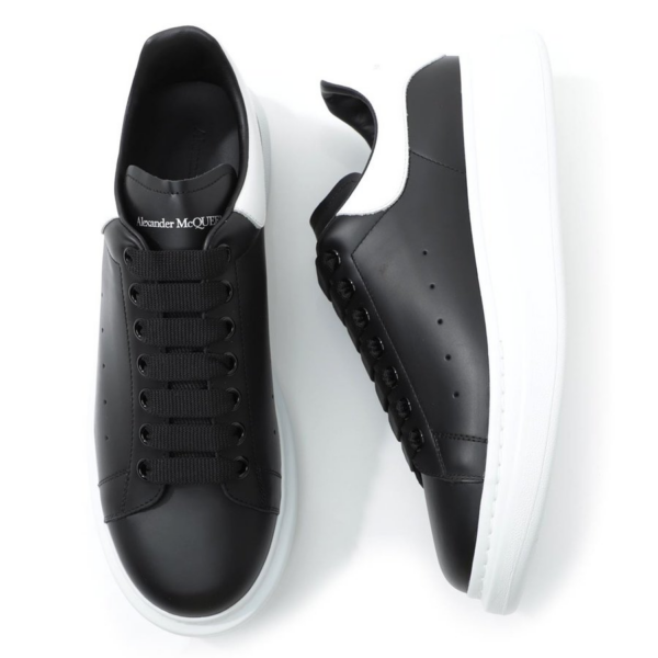 Giày Alexander McQueen Oversized Sneaker 'Black White' 2019 553680-WHGP5-1070 - Ảnh 6