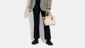 Tui Coach Rogue 25 In Signature Textile Jacquard 'Beige' CA302-B4UDL