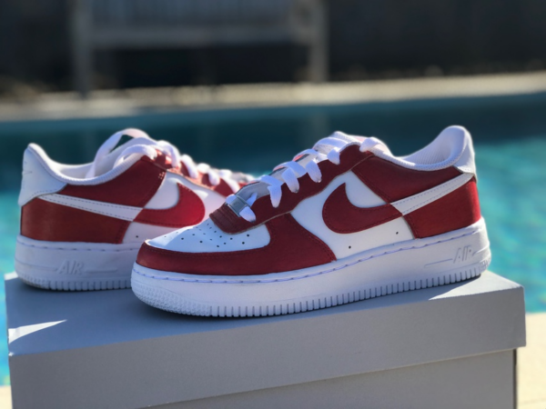Giày Nike Air Force 1 ‘07 'Team Red White' AQ4134-600 - Ảnh 4