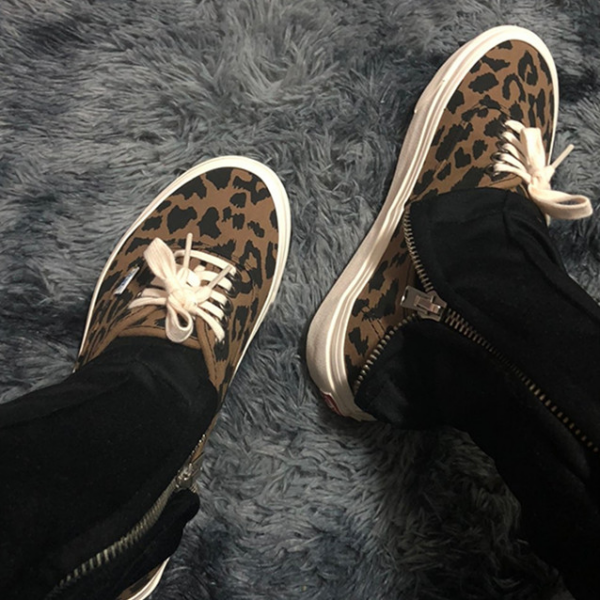 Giày Vans Authentic 44 DX 'OG Leopard' VN0A38ENVL0 - Ảnh 3