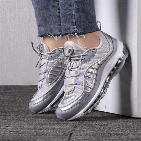 Giày Nike Wmns Air Max 98 'Lilac Metallic Silver' BV6536-001 - Ảnh 2