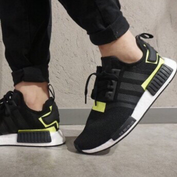 Giày Adidas NMD R1 'Colorblock Black Solar' BD7751 - Ảnh 2